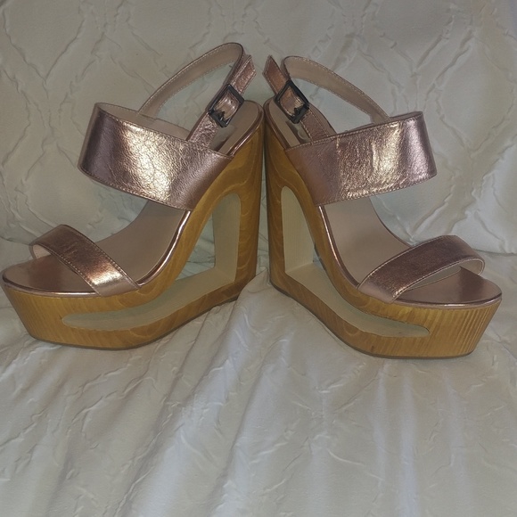 Dolce Vita Shoes - ROSE GOLD DOLCE VITA platform wedges